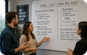 How to use existing email list the best way